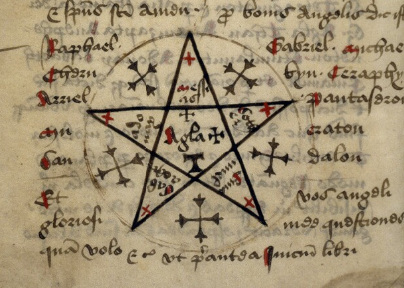 Detail of one of the oldest fairie-summoning spells, aimed at the fairie Sibilia, from Bodleian MS Rawl. D. 252, fol. 14v. Thanks to the Bodleian Library for use of the image